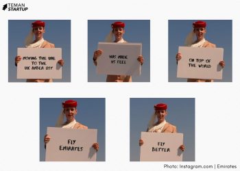 Iklan Terbaru Emirates, Syuting di Puncak Burj Khalifa!