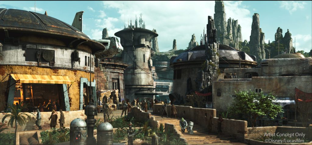 Atraksi Star Wars di Disneyland Resmi dibuka