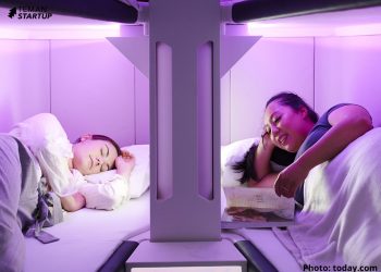 Sleeping Pods Dalam Pesawat Milik Air New Zealand!